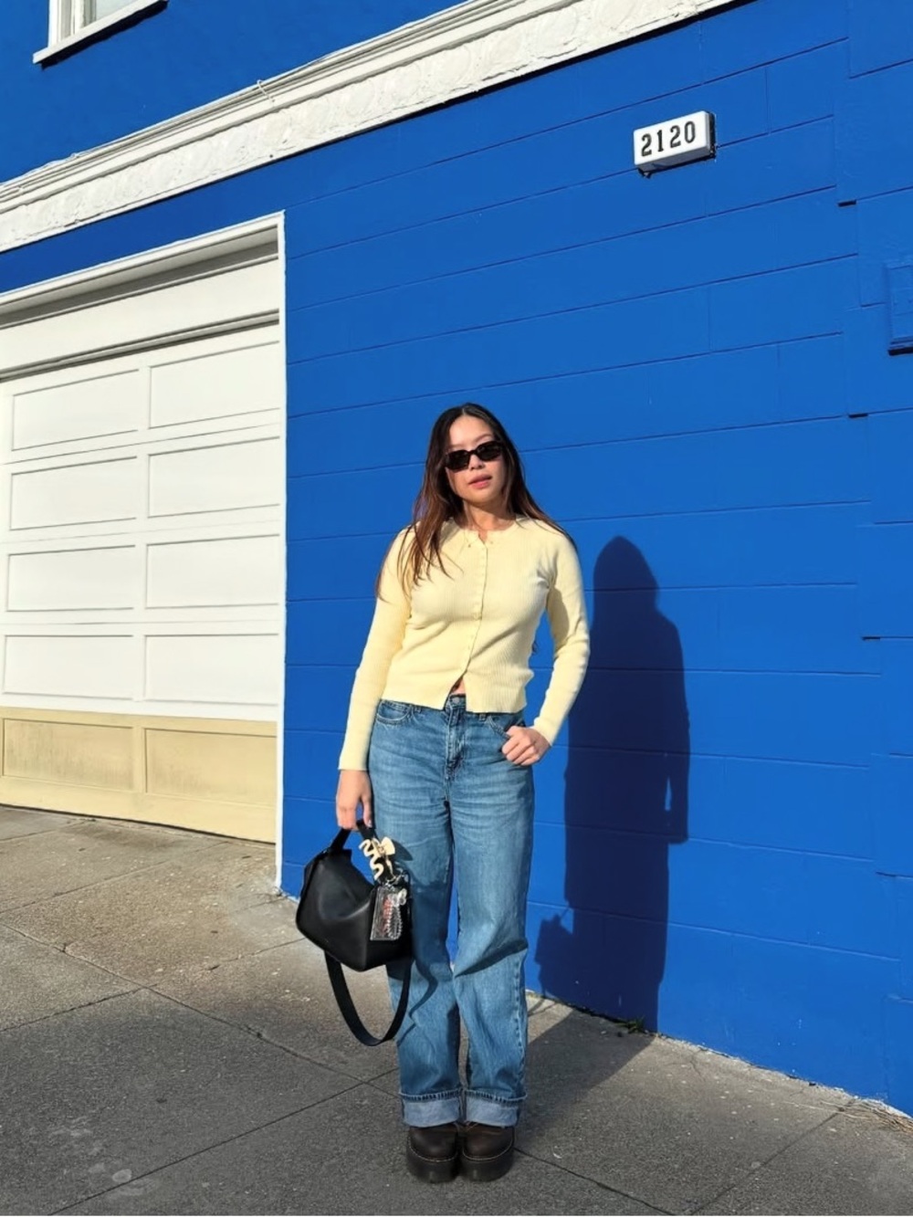 Uniqlo Women's Blue Straight Leg Jeans